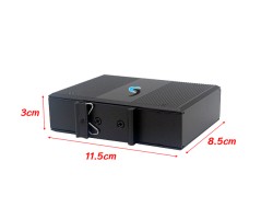 Industrial Fiber PoE Switch 10/100 Mbps 1X2 Port 20KM