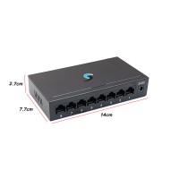 DAHUA Gigabit Switch 8 LAN รุ่น S3000C-8GT