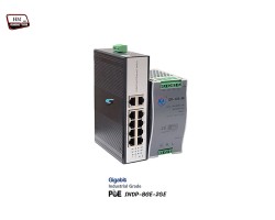 Gigabit Industrial PoE 8 Port + 2GE + IND Power