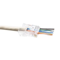 GLINK หัวแลน CAT6 แบบทะลุ รุ่น GL-389 (100pcs)