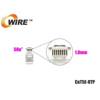 หัวแลน CaT5E OWIRE / UTP / 50u"