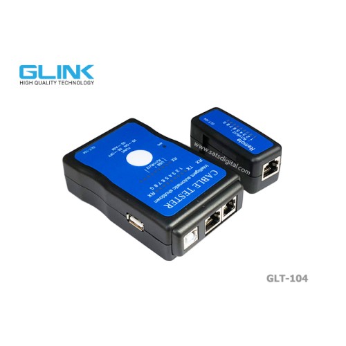 เครื่องมือทดสอบสายแลน GLINK รุ่น GLT-104