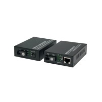 Fiber Media Converter 1X4 Port 10/100 SM BIDI 20KM