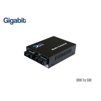 Gigabit Media Converter Duplex MM850 To SM1310