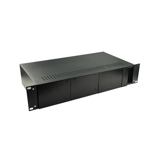 Rack Mount 14 Slot สำหรับ Media Converter 14 ตัว รุ่น 2U-14