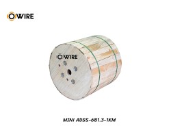 สายไฟเบอร์ออฟติก MINI ADSS 6C SM OWIRE (1KM)