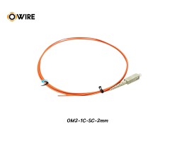 Pigtail 1 Core SC/UPC MM OM2 2mm ยาว 1.5 เมตร
