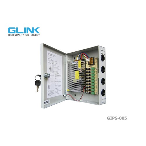 Power Supply 12V/10A GLINK รุ่น GIPS-005 (แบบตู้)