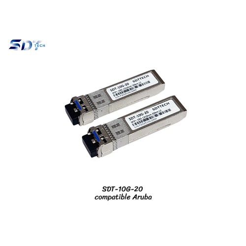 10G SFP LC DX Compatible Aruba DDM 20KM