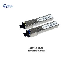 1.25G SFP SC Bidi Compatible Aruba DDM 20KM