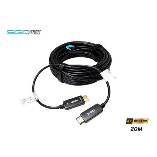 สาย HDMI ไฟเบอร์ออฟติก SGO 4K@60Hz ยาว 20 เมตร