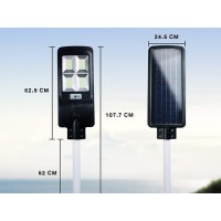 โคมไฟถนนโซล่าเซลล์ LUMIRA รุ่น LSC-024 300W